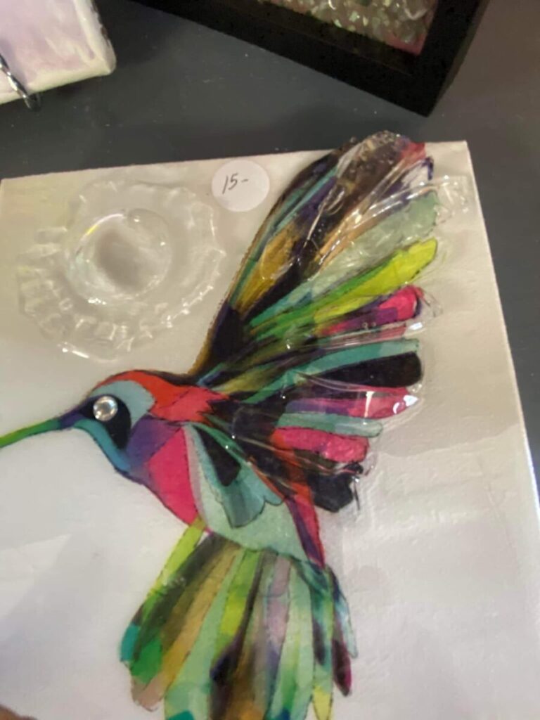 Hummingbird Art Work