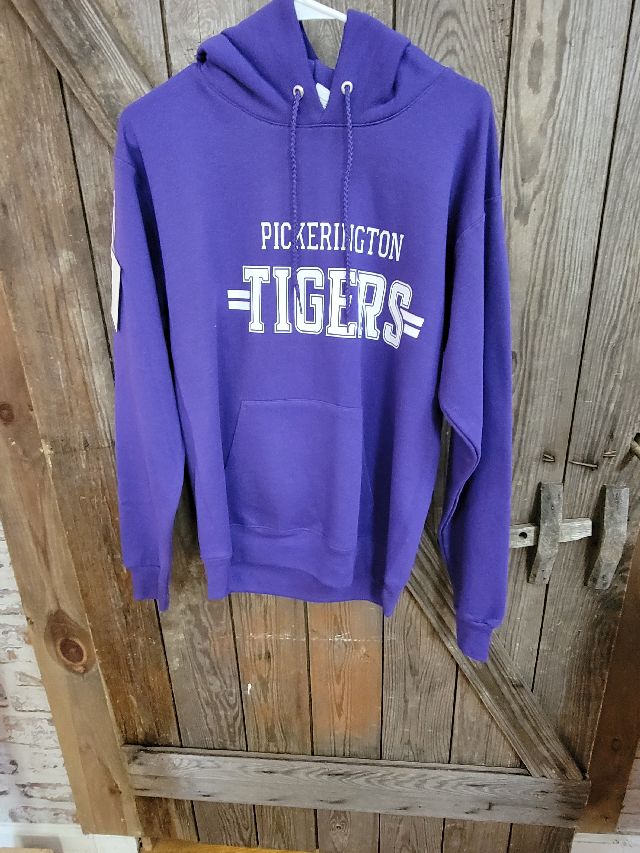 purple pickerington tigers sweatshirt spirit wear