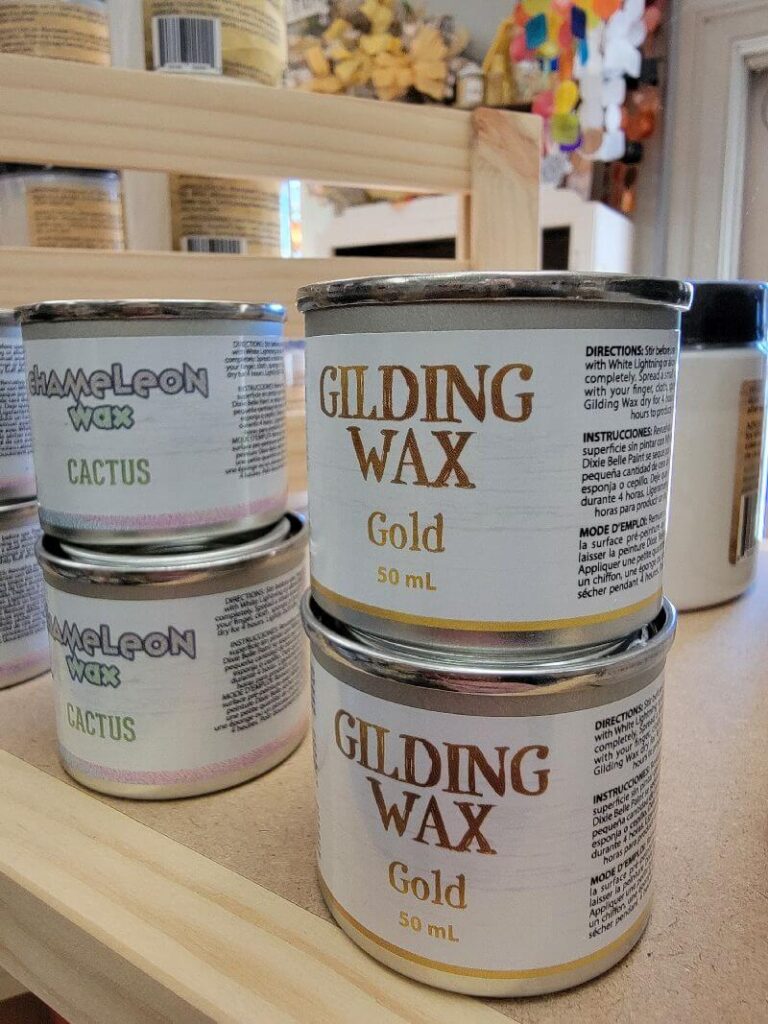 Gilding Wax Gold and Cactus